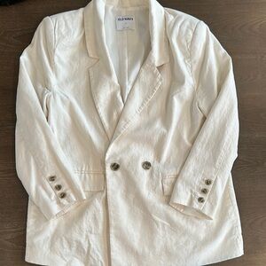 Old Navy Oversized Linen Blazer